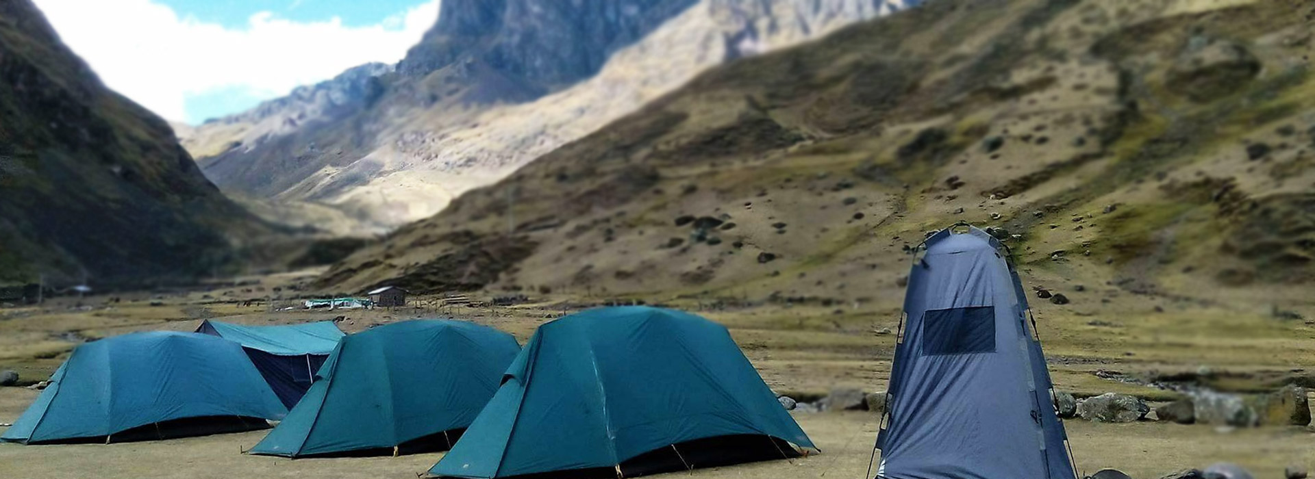 Private Toilet And Tents